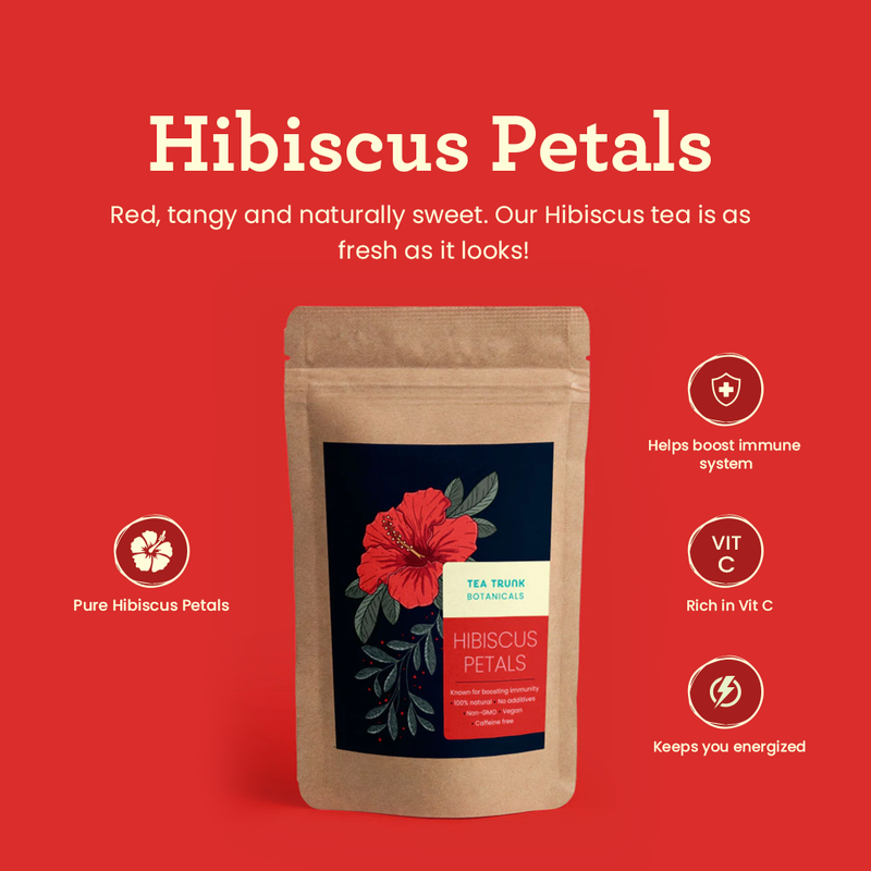 Tea Trunk Hibiscus Petals - 100 gms